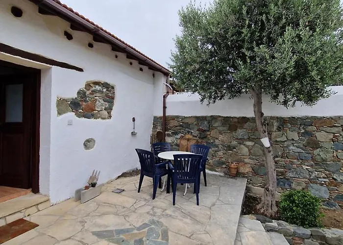 The Rock House - Beautiful Countryside With Mandarins Oranges And Olive Trees,. Near Limassol At Eptagonia Village. Ephtagonia