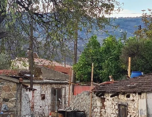 The Rock House - Beautiful Countryside With Mandarins Oranges And Olive Trees,. Near Limassol At Eptagonia Village. Feriehus *